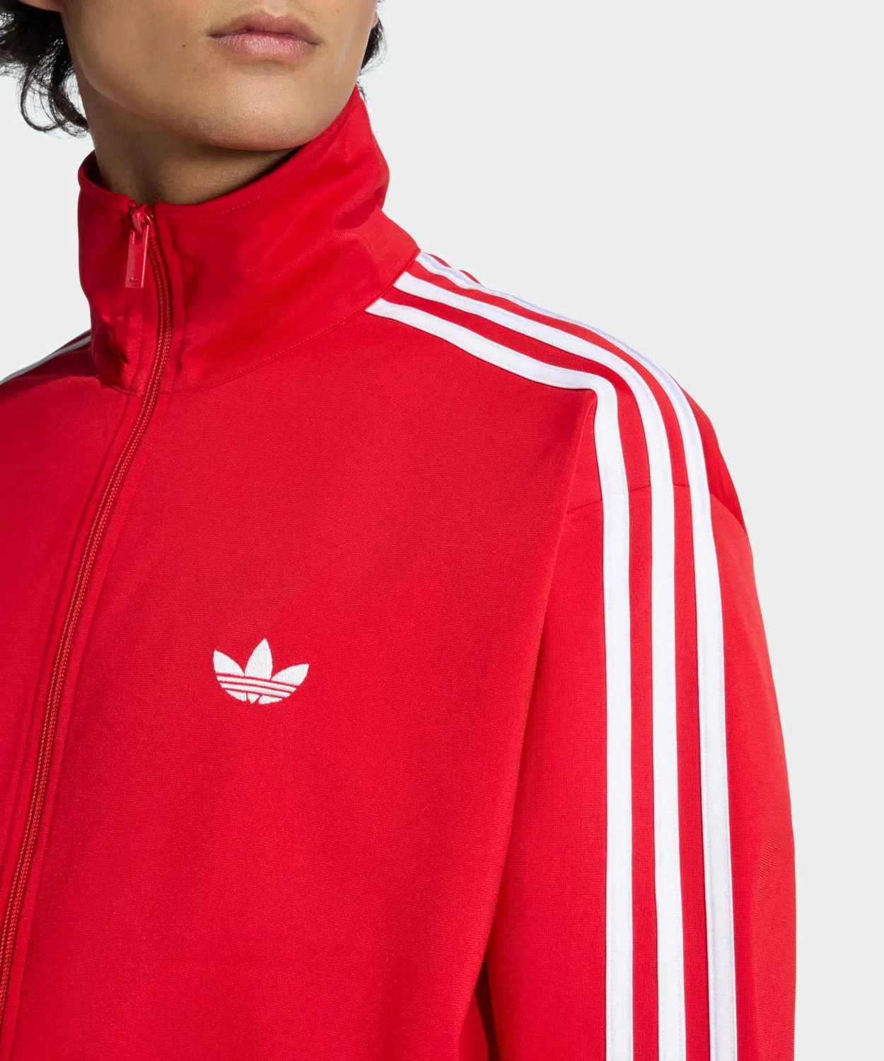 Мужская куртка-трактор с принтом Firebird Track Top Adidas, Red Other 2 — фото 3