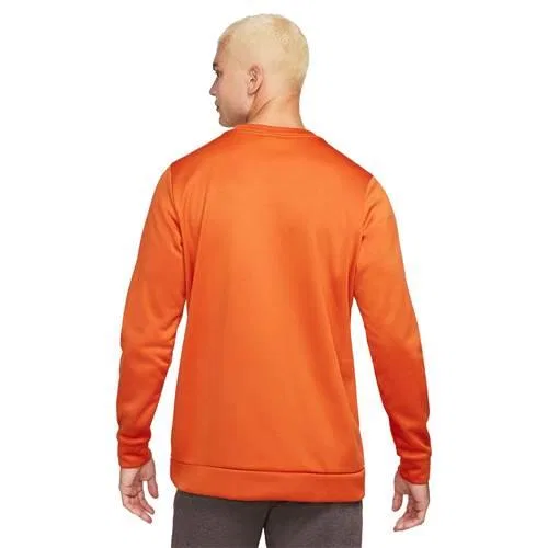 Мужской свитшот с принтом Nike Therma, Orange — фото 2