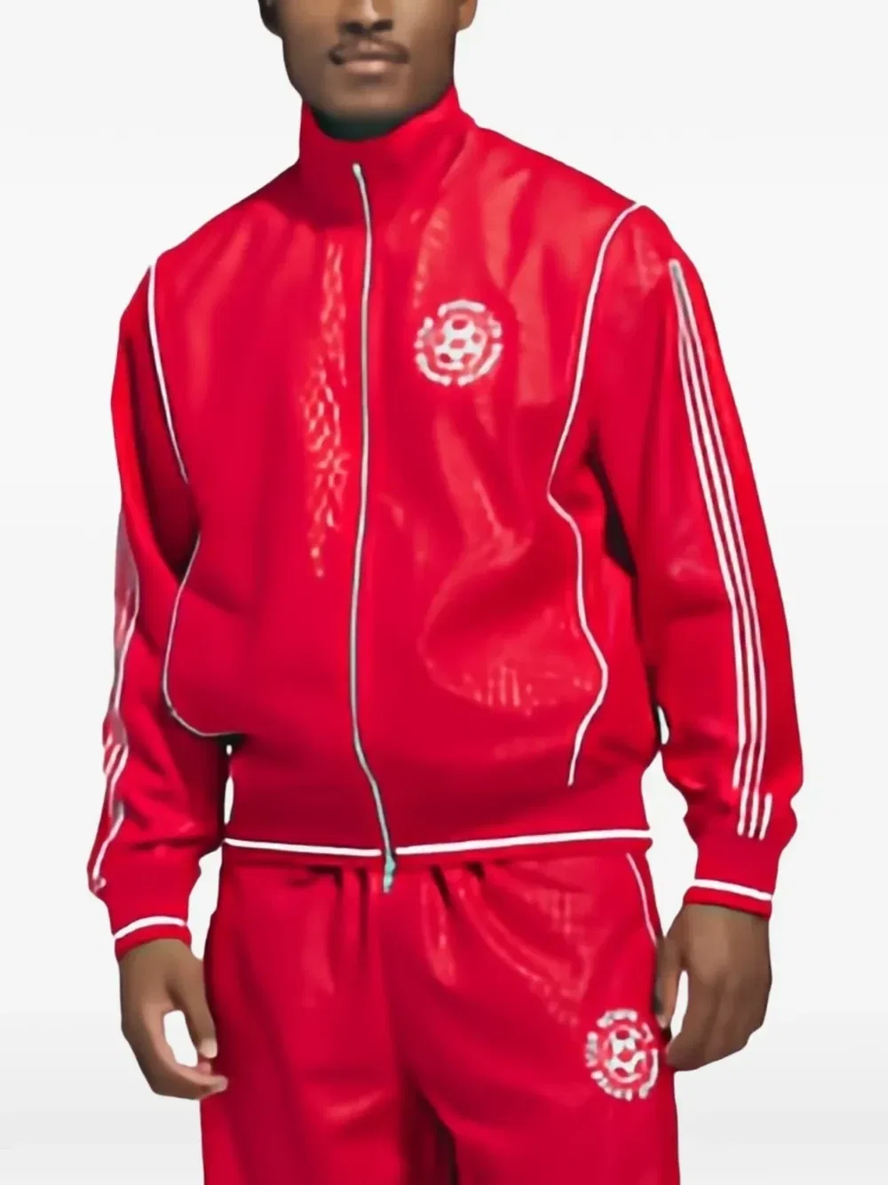 Спортивная куртка NY Adidas, красный