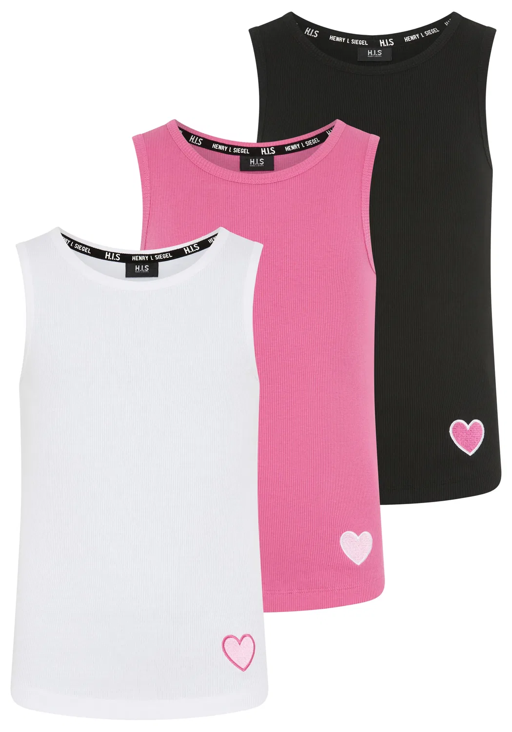 Топ без рукавов Ripptanktop H.I.S., черный
