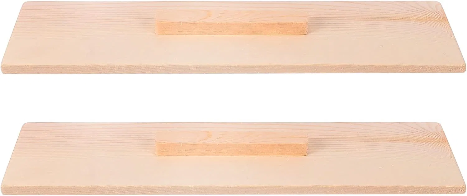 Форма для мыла деревянная, Artibetter, 2 шт, 28.2x9x1 см, Khaki