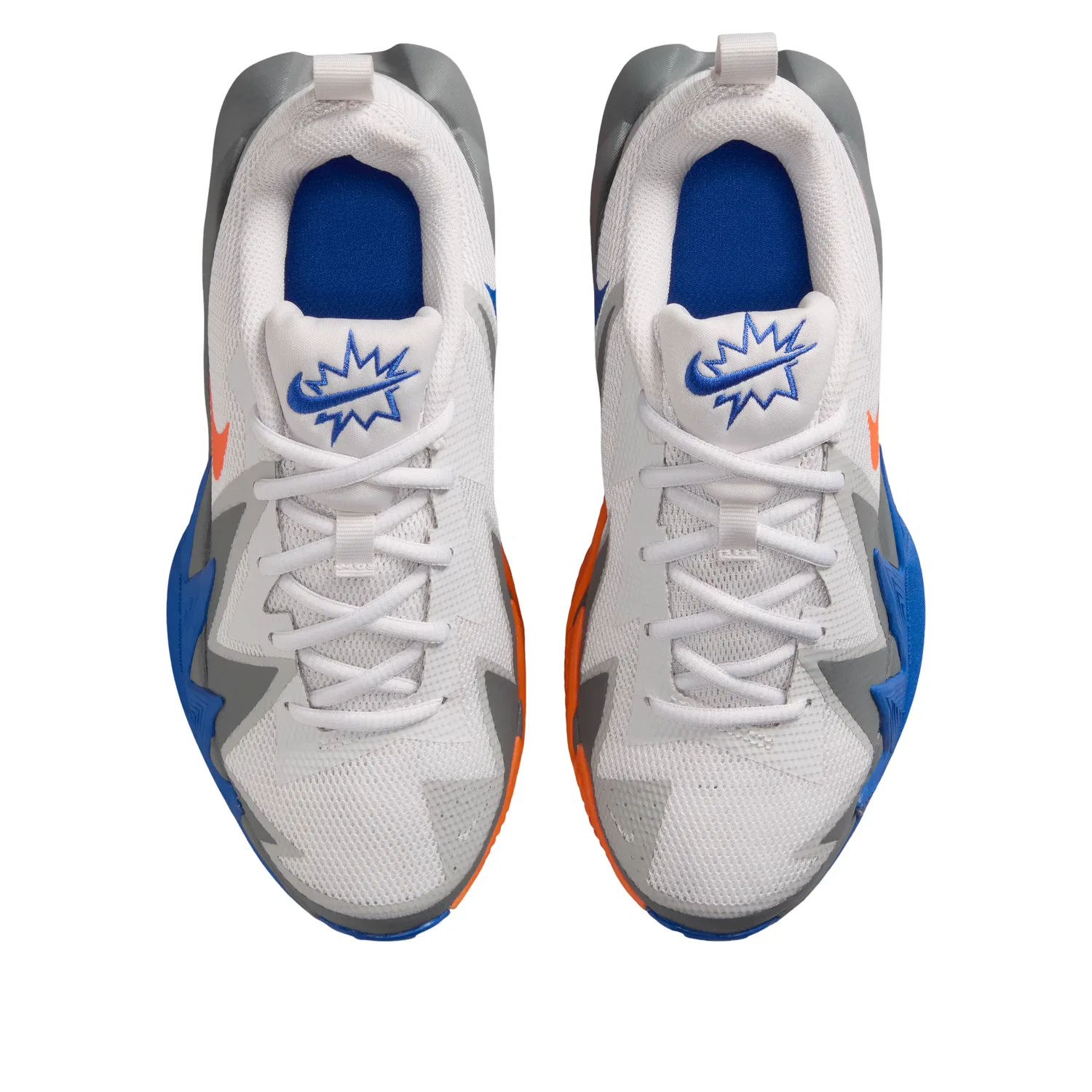 Детские кроссовки для баскетбола с шнуровкой Nike S.T. Dynamite, серый — фото 3