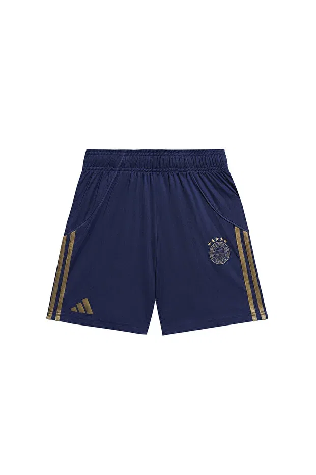 Детские спортивные шорты для девочек с принтом Fenerbahçe, Navy Blue