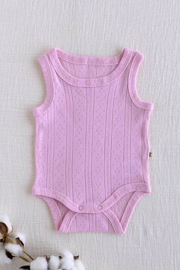 Детское боди для девочек кружевное Mimu Baby, Candy