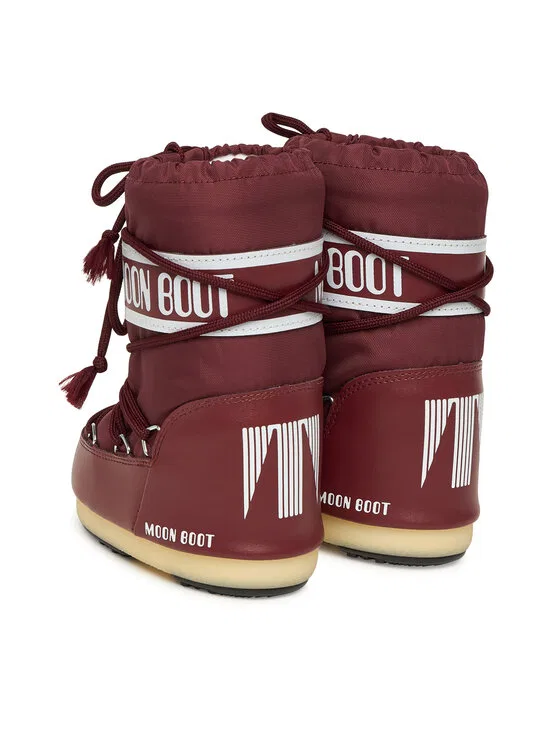 Сноубутсы Mb Icon Nylon Moon Boot, бордовый — фото 3