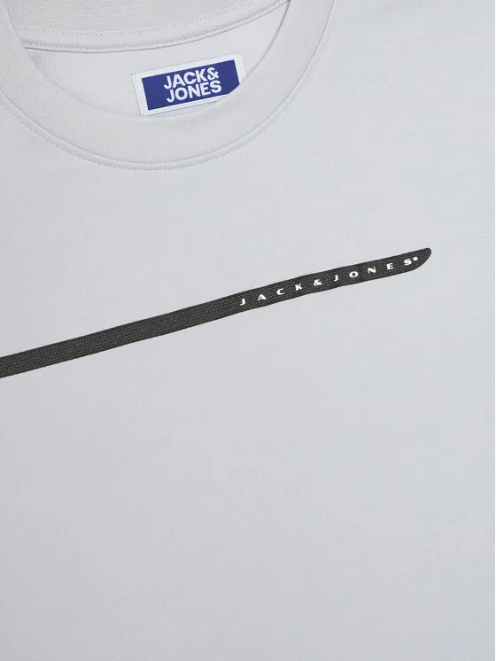 Футболка regular fit Fusion Jack & Jones Junior, серый — фото 3