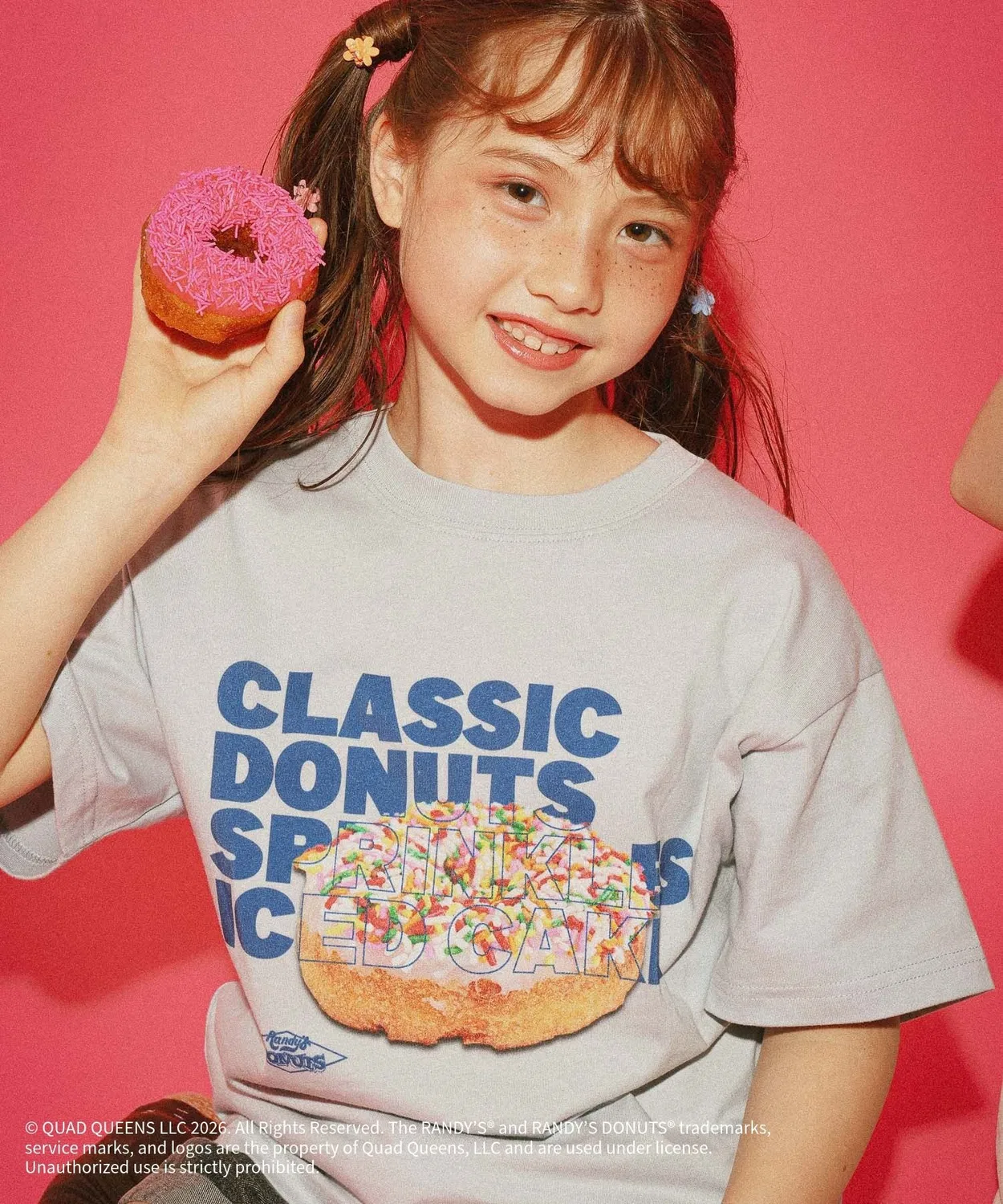 Детская футболка с принтом Frozen Photo RANDY'S DONUTS GLOBAL WORK, Light Blue