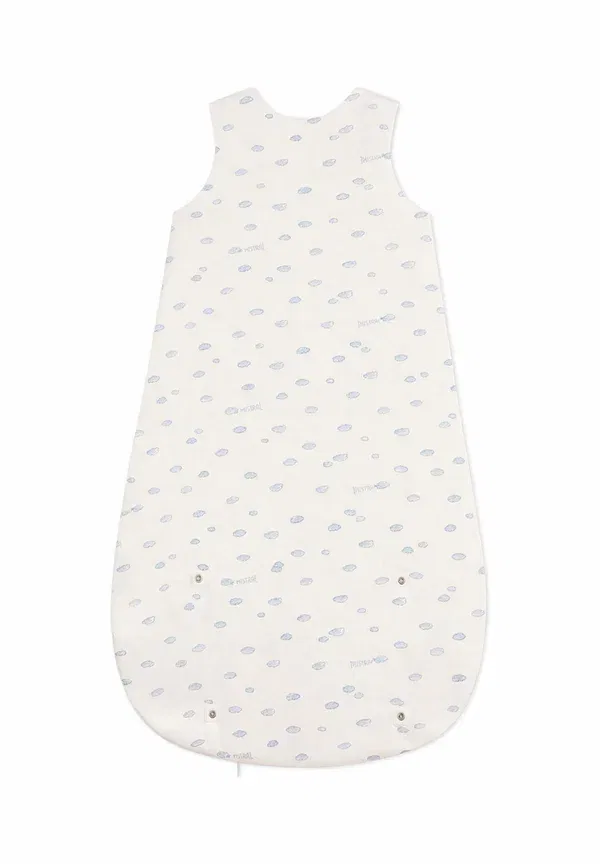 Детский спальный мешок хлопок Sacchi nanna Petit Bateau, ivory, слоновая кость — фото 2