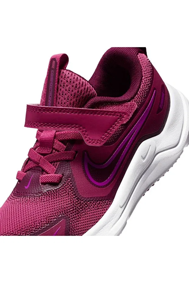 Детские кроссовки для девочек с принтом Cosmic Runner Nike, Sweet Beet Vivid Purple Bordeaux — фото 4