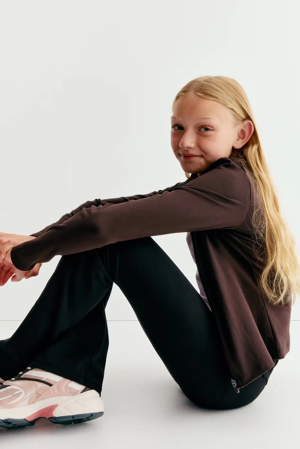 Спортивные леггинсы с технологией Softmove H&M, Schwarz — фото 4