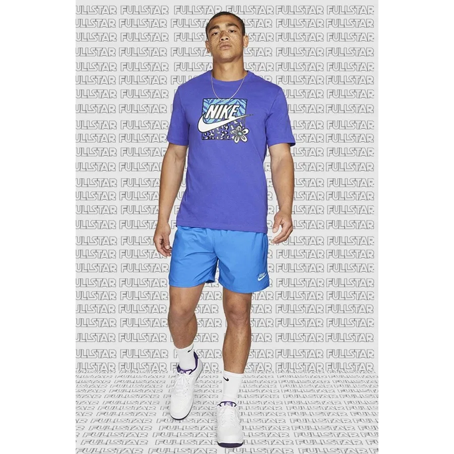 Футболка с коротким рукавом и принтом High Summer Graphic Purple Mor Nike, Фиолетовый — фото 4