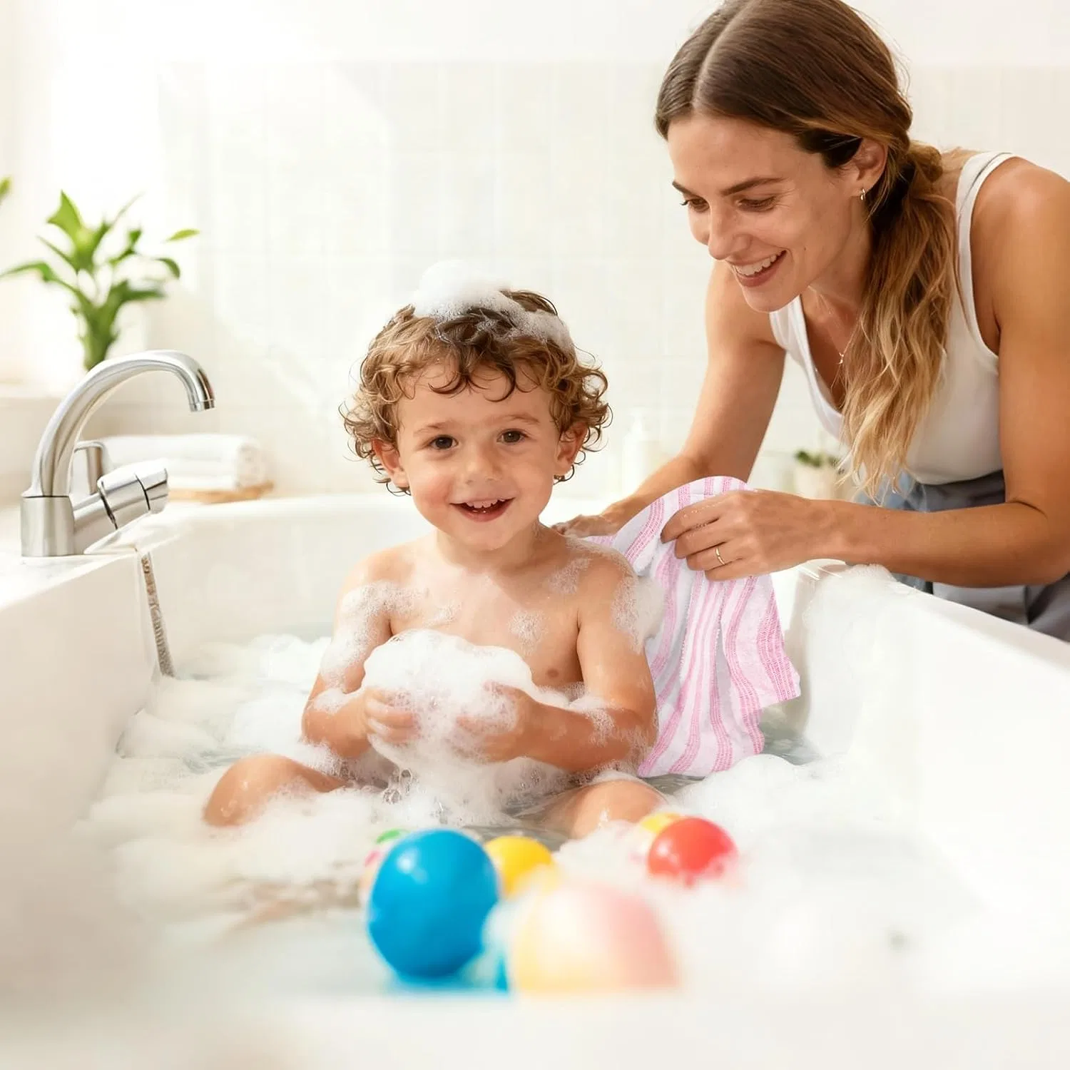Душ-скраб полотенце Holdes, 1 шт, C — фото 2