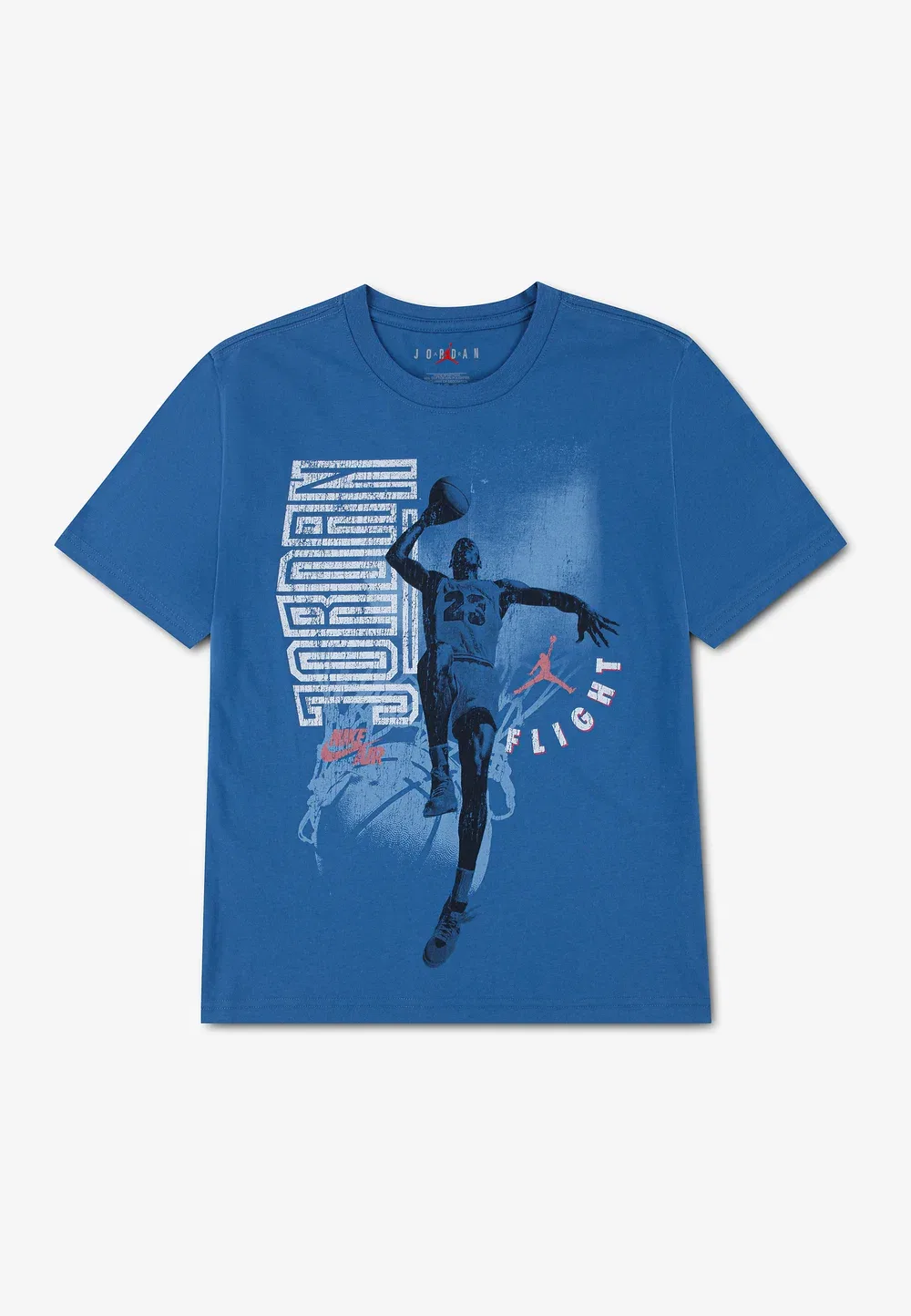 Футболка с принтом Retro hangtime Jordan, Nike True Blue
