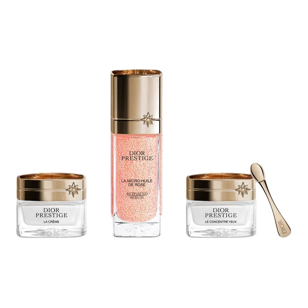 Набор косметики для ухода за кожей с розовым бриллиантом Secret Garden Pink Diamond, DIOR, 3 предмета, 15 мл + 30 мл + 15 мл