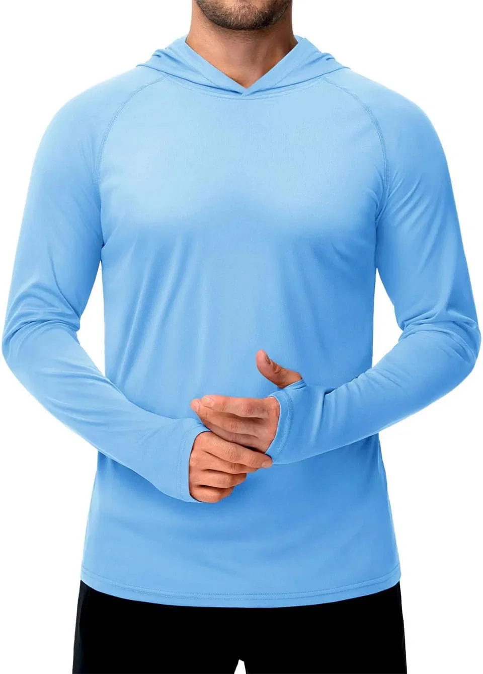 Мужская солнцезащитная футболка с капюшоном Rash Guard, 32 — фото 2