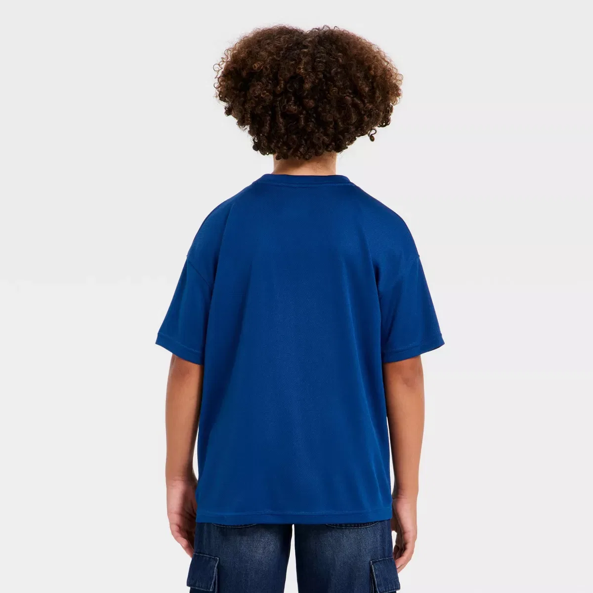 Детское джерси для мальчиков с коротким рукавом BOYS SPORTWEAR, Navy Blue — фото 3