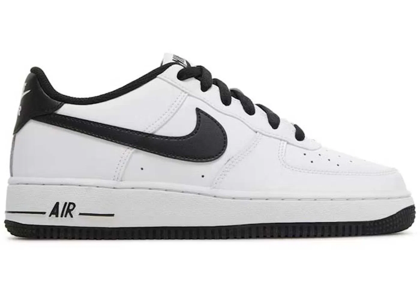 Детские кроссовки с кожаным верхом Nike Air Force 1 Low '06, White/White/Black