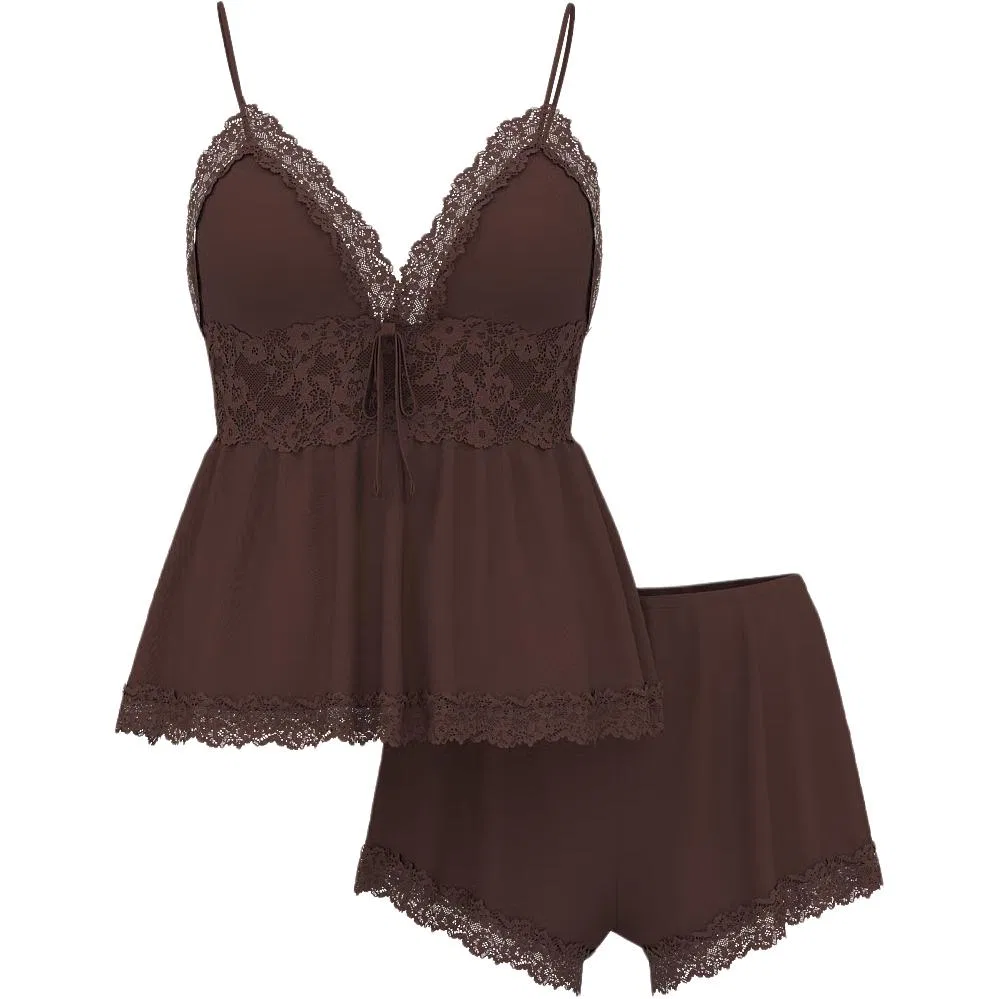 Женский комплект пижамы Ganache Victoria's Secret, Цвет Set (Ganache)