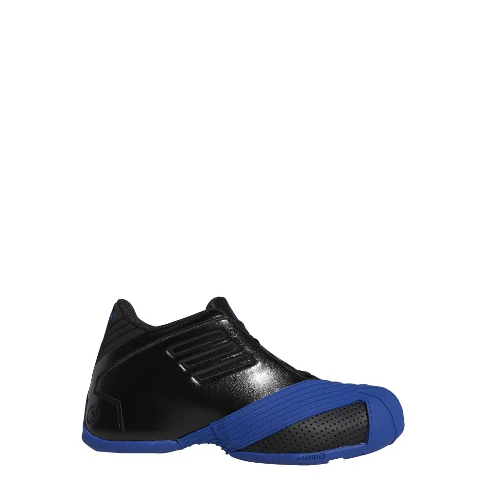 Детские баскетбольные кроссовки для мальчиков T-Mac 1 Adidas, Black Core Royal Blue Black Central