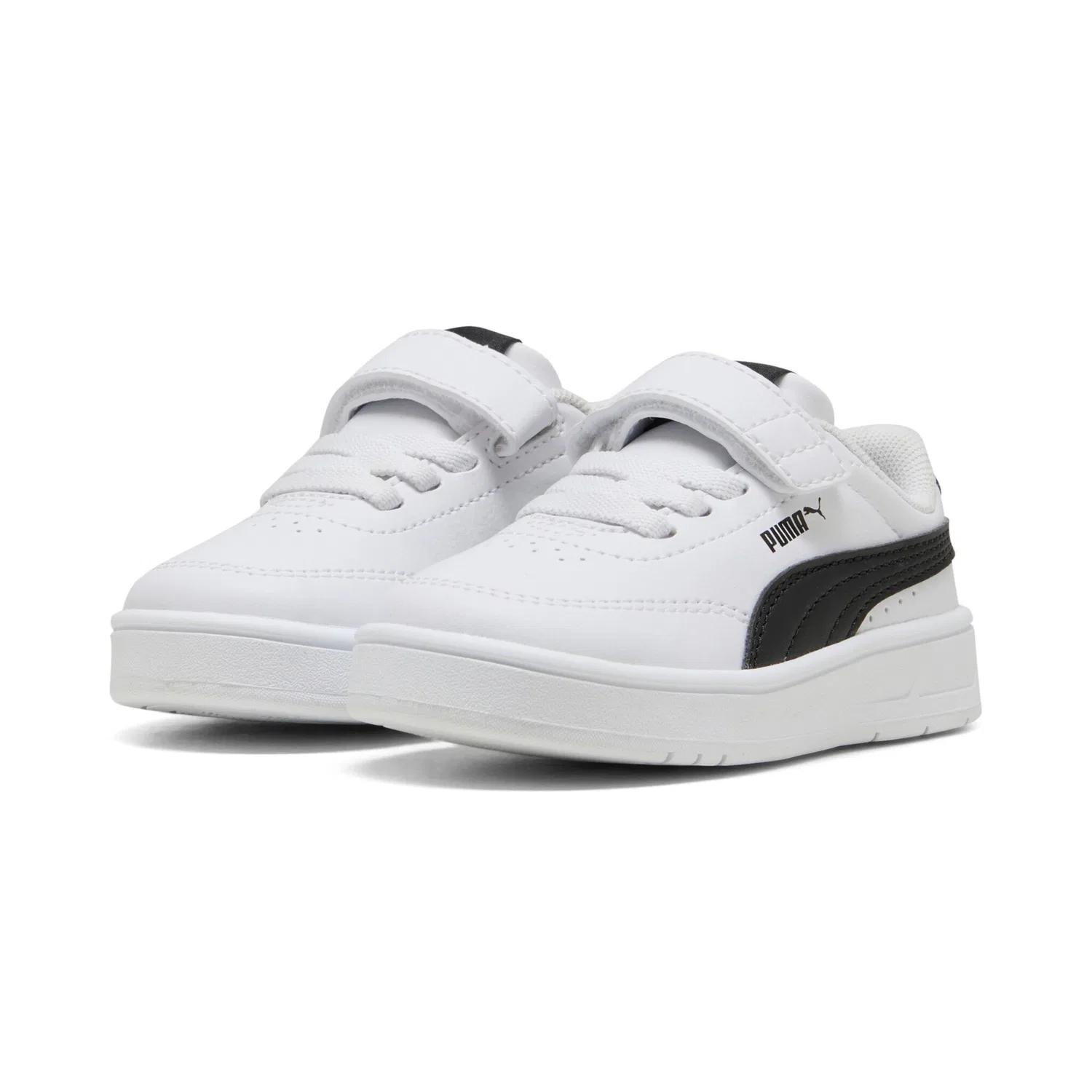 Детские кроссовки с SOFTFOAM+ технологией PUMA Court Classic, White/Black
