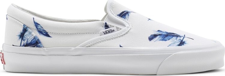 

Кеды Vans Kith x Vault OG Classic Slip-On LX Feathers, белый