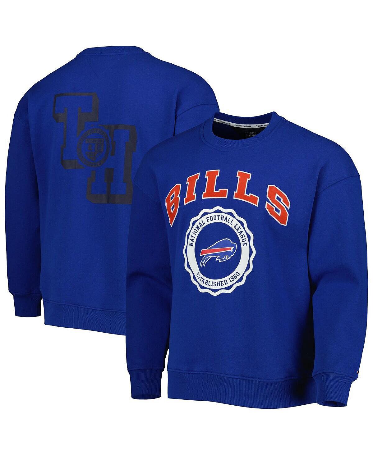 

Мужская толстовка с круглым вырезом royal buffalo bills ronald Tommy Hilfiger