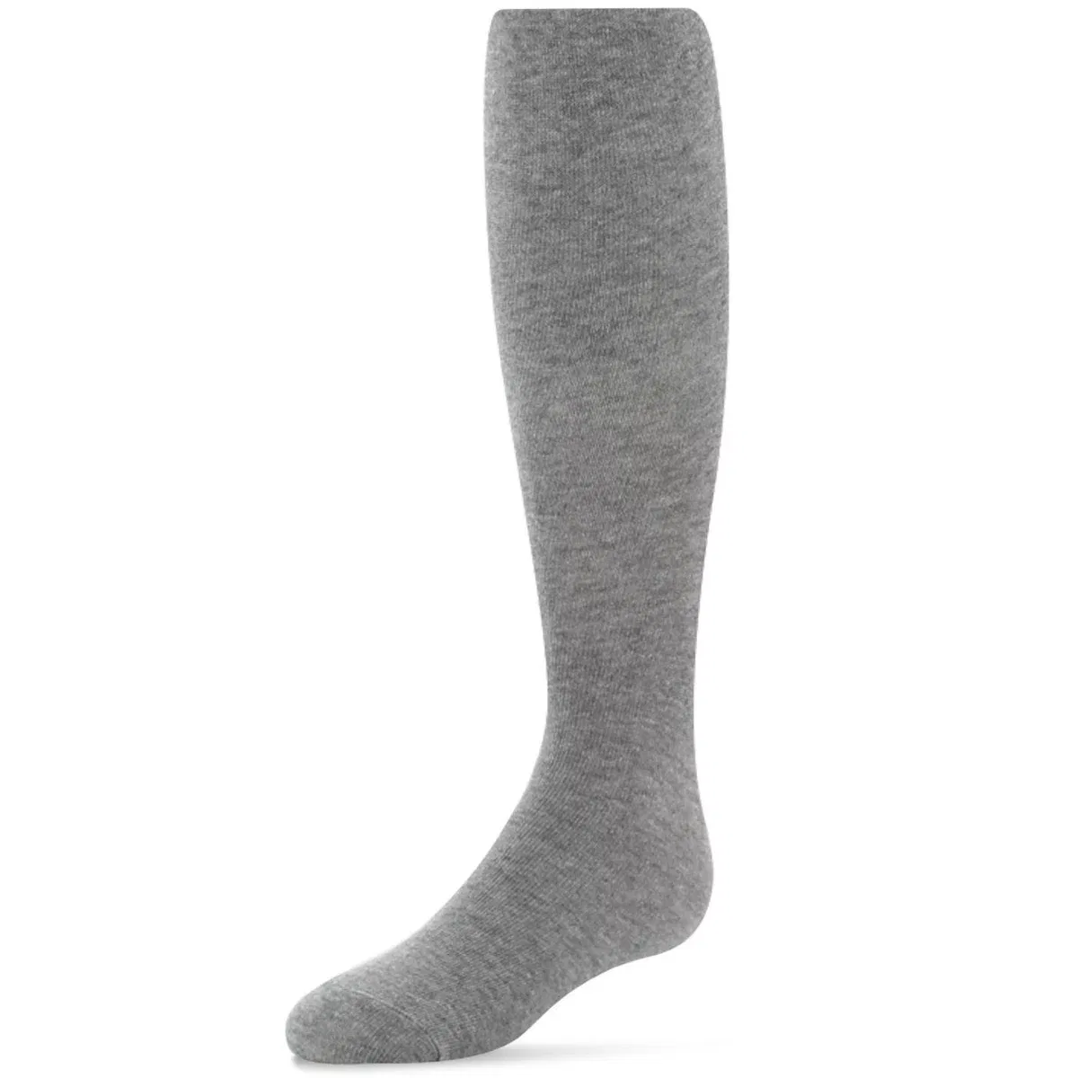 Детские колготки хлопковые с моделью Solid Cotton Blend Basic Non-Binding LEGWEAR, Lt Gray Heather — фото 3