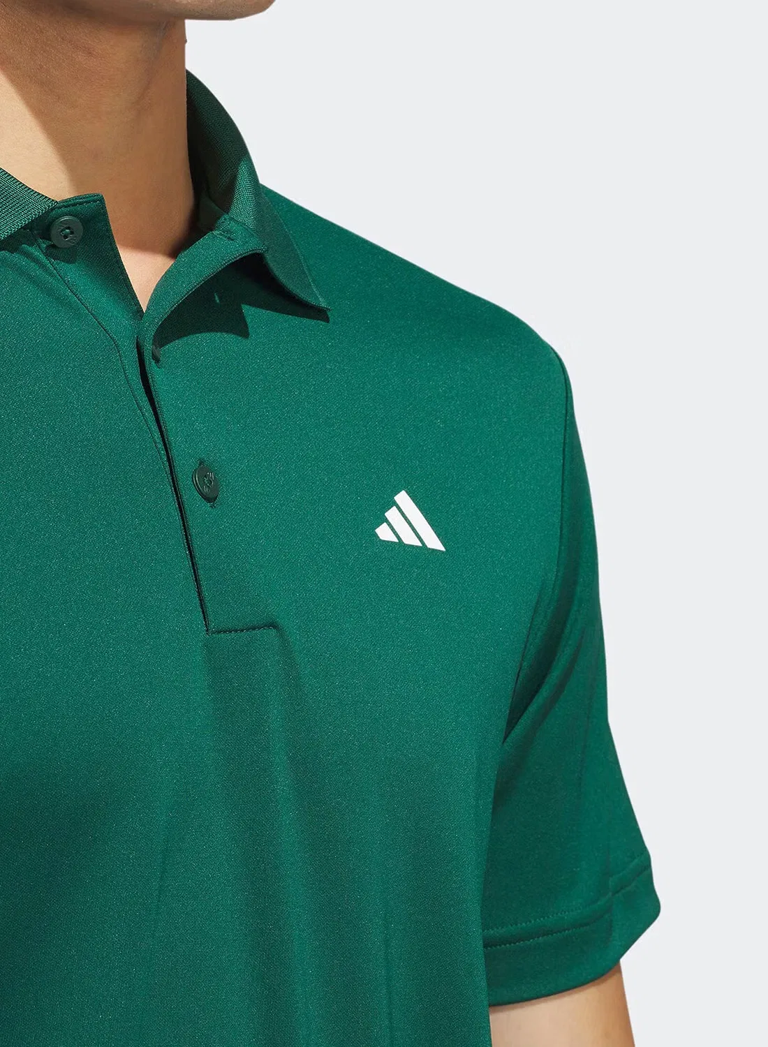 Поло для гольфа с коротким рукавом Adi Prf Lc Adidas, зеленый — фото 4