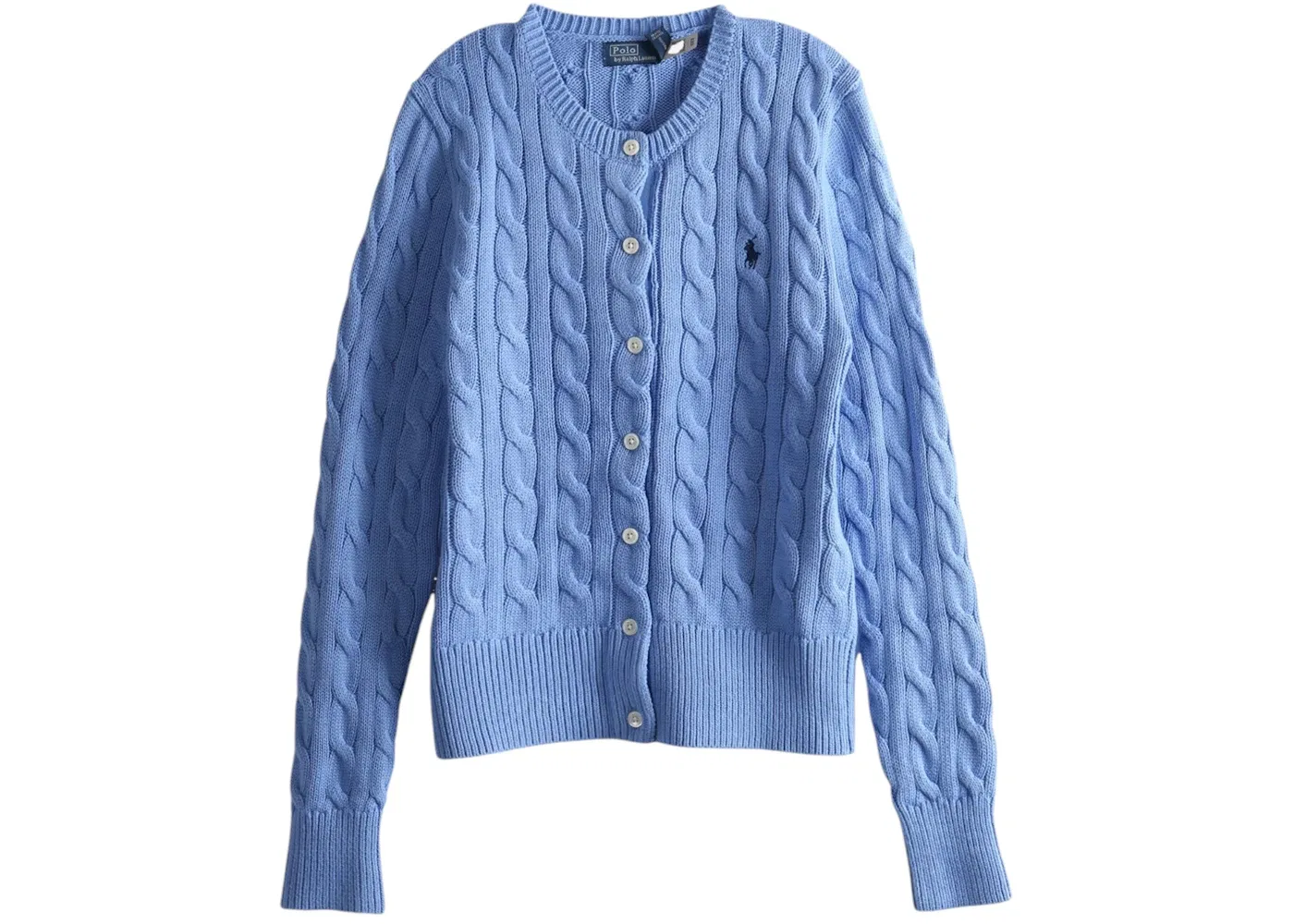 Женский кардиган с длинным рукавом Cardigan Polo Ralph Lauren, New Litchfield Blue