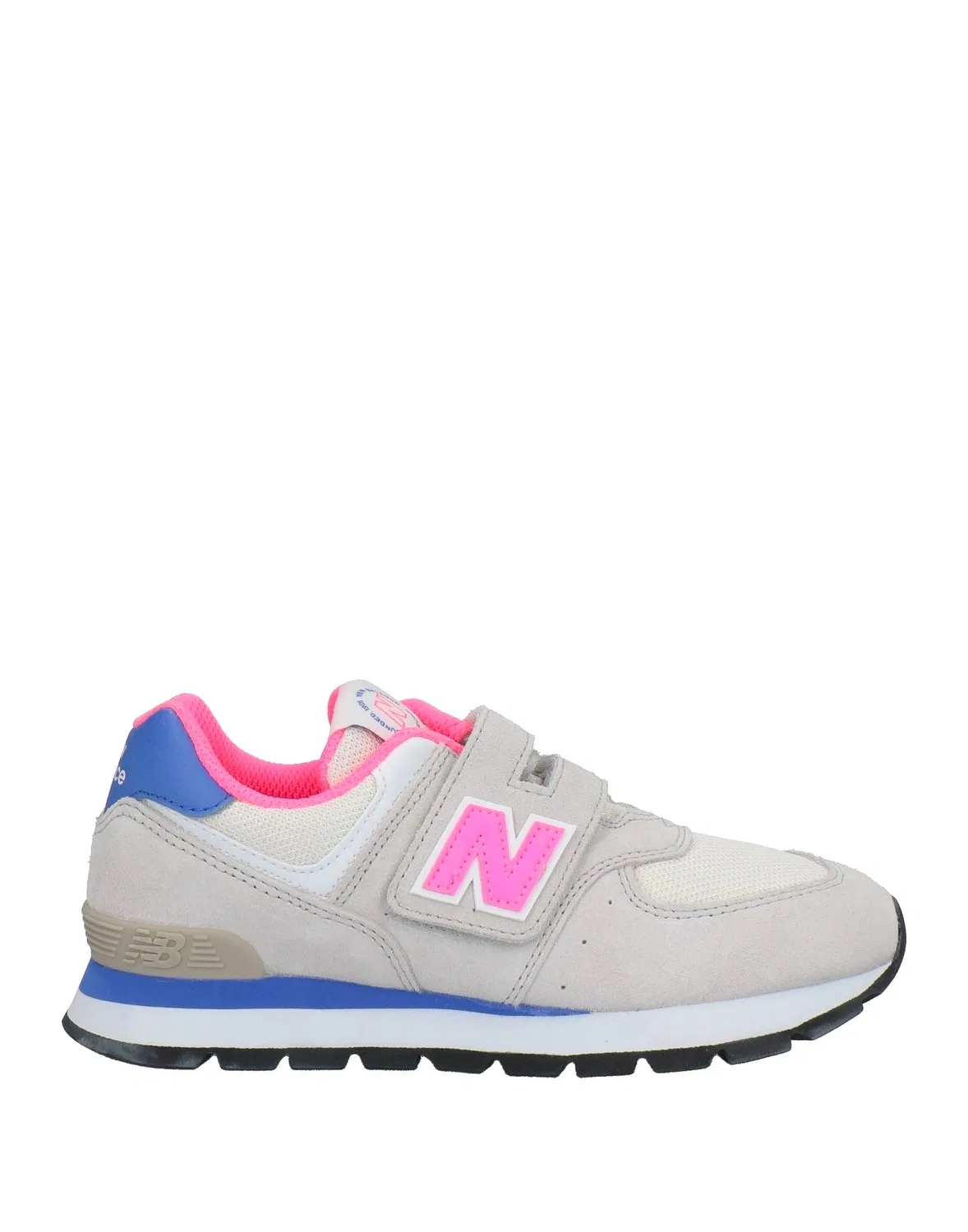 Детские кроссовки для девочек с логотипом 574 Rugged New Balance, светло-серый