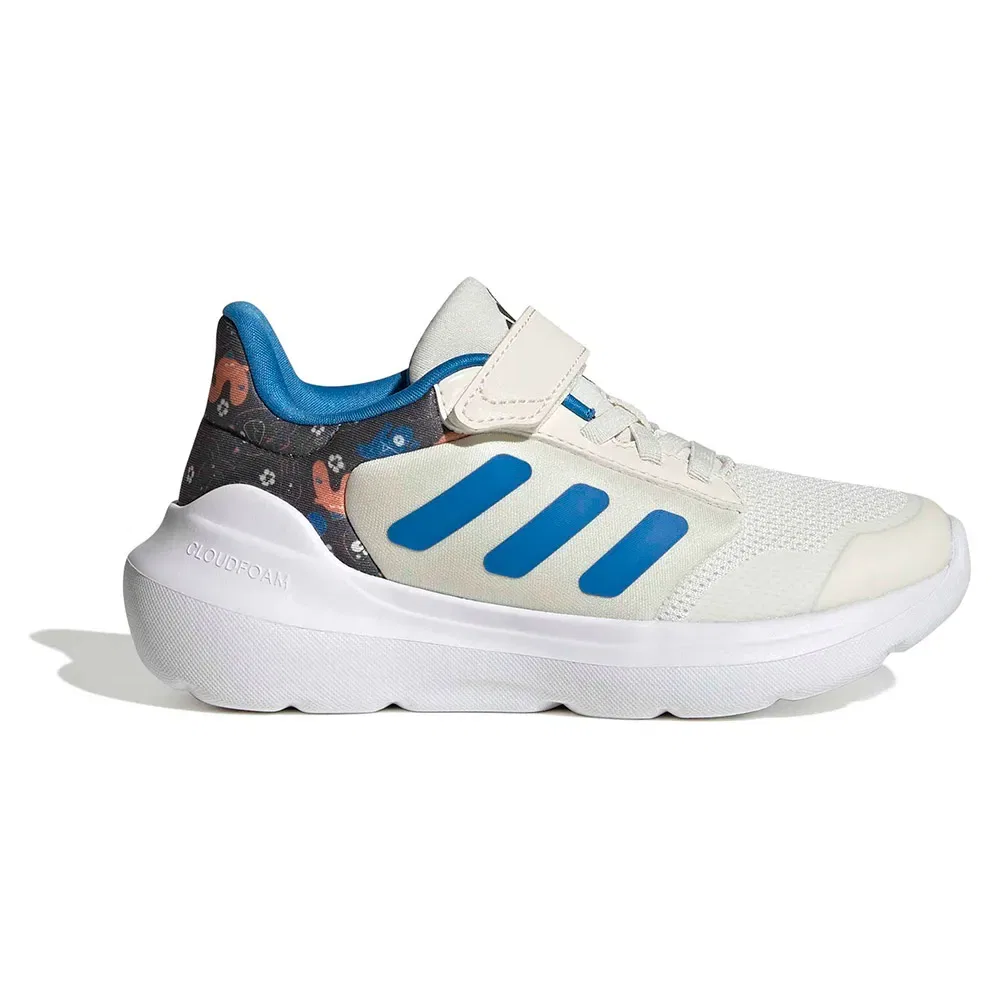 Детские кроссовки для девочек с липучками Tensaur Run 3.0 Adidas, White