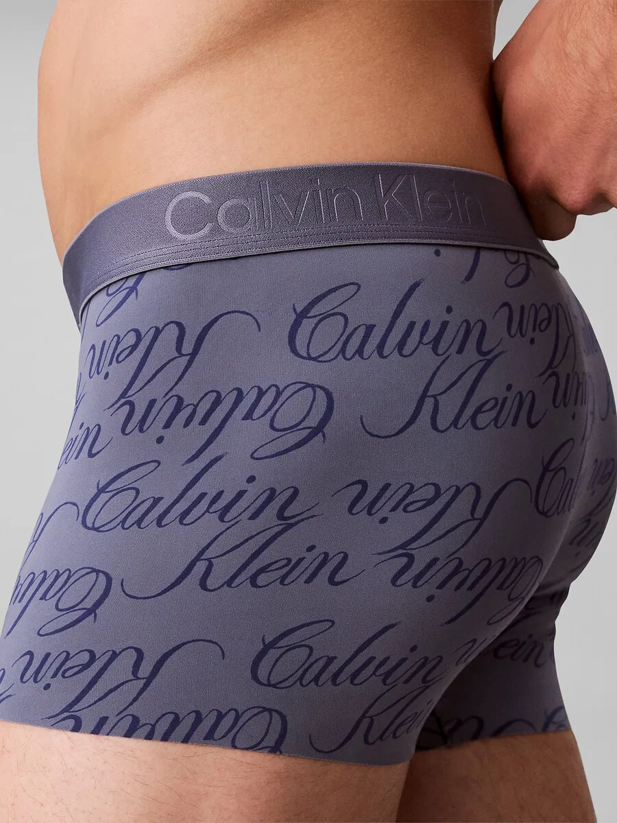 Боксерские шорты Calvin Klein синего цвета — фото 4