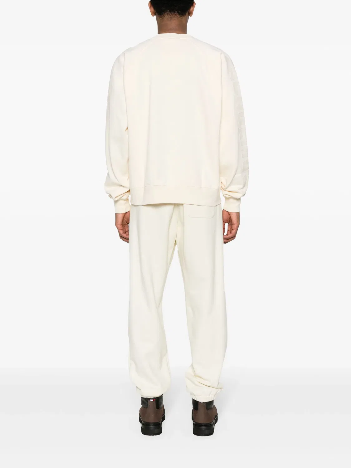 Толстовка Le Sweatshirt Typo от Jacquemus, нежно-бежевый — фото 3