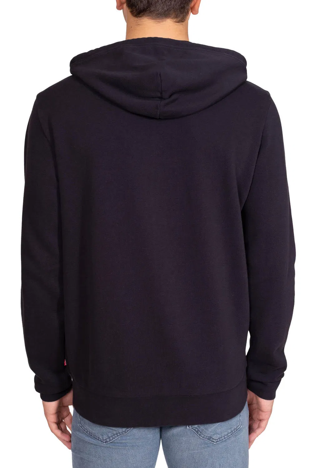 Мужское худи с принтом Graphic Zip Up Levi's, Schwarz — фото 3