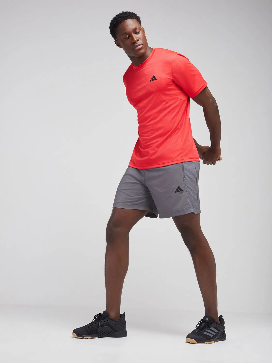 Футболка тренировочная Workout Essentials adidas, красный — фото 3