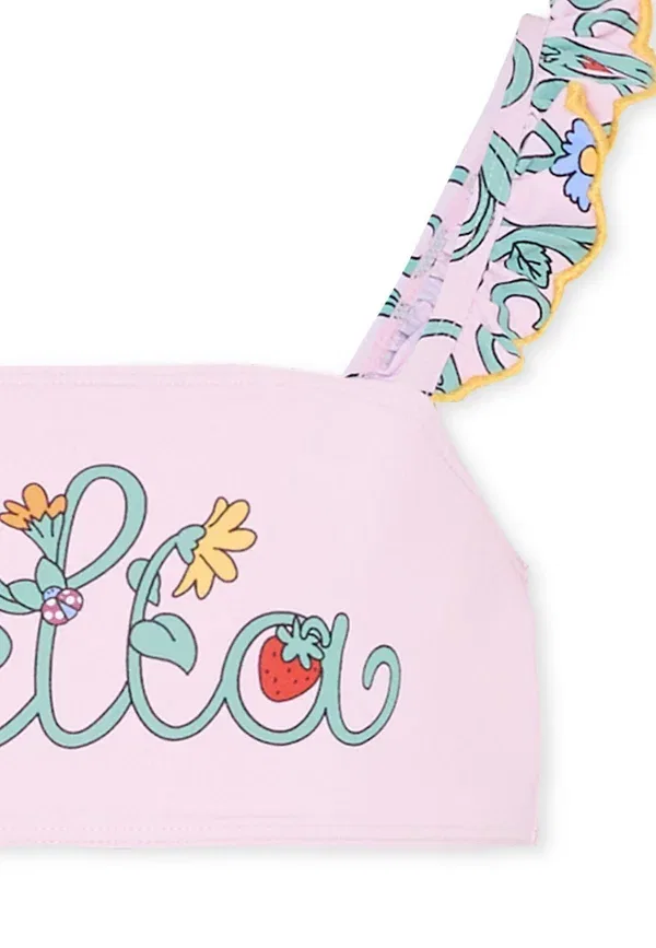 Купальник-бикини с принтом Stella Mccartney Kids, Pink, розовый — фото 3