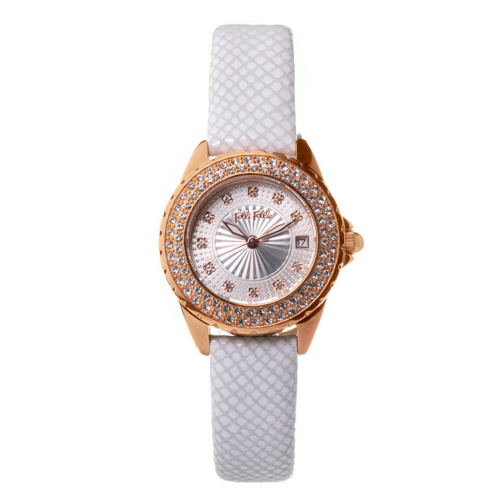 

Белые кожаные часы Dolci Follie