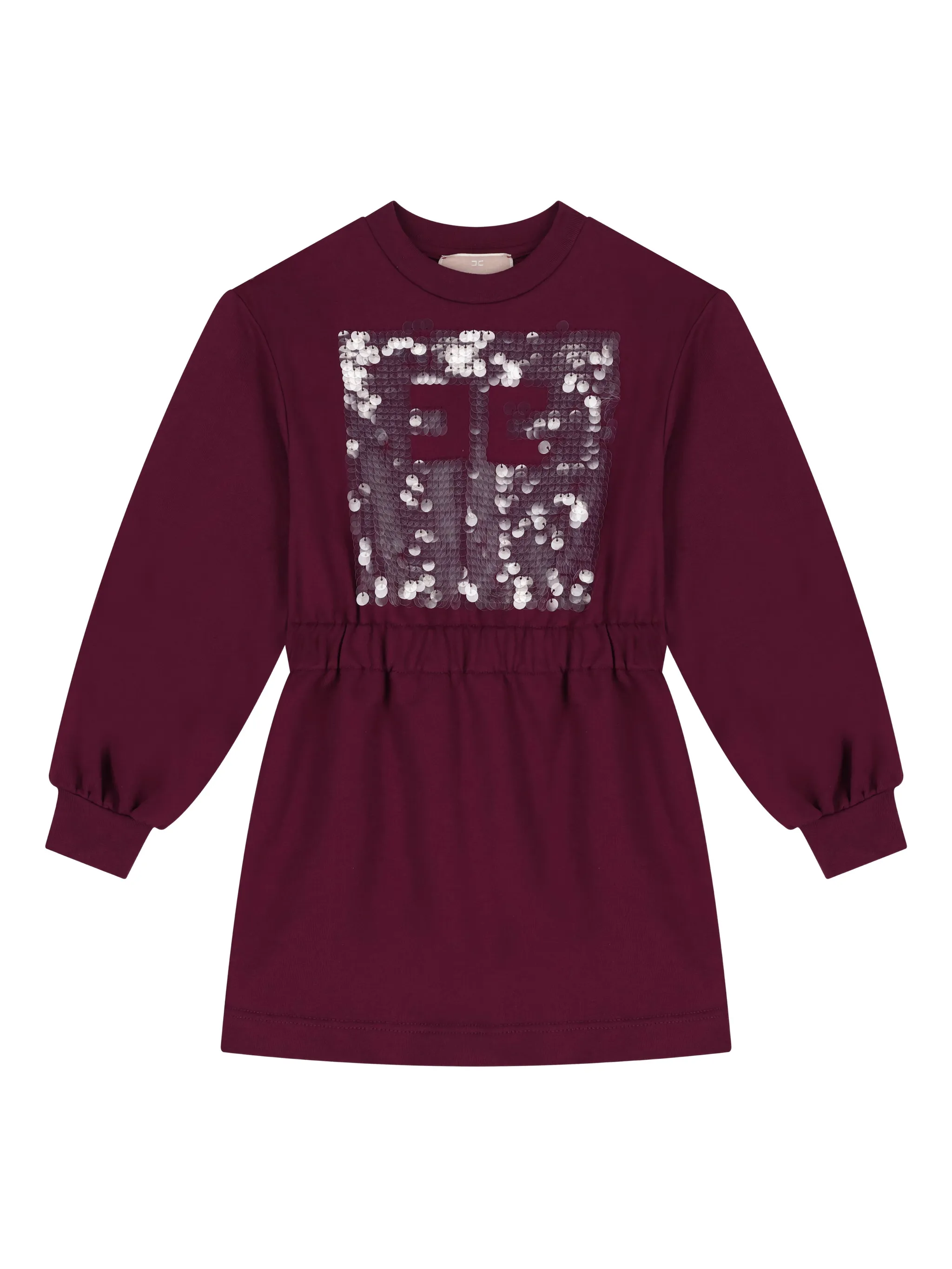 

Платье с логотипом Elisabetta Franchi Kids, красный