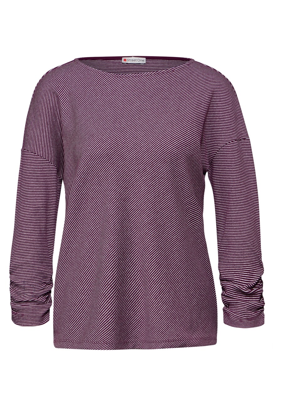 

Топ STREET ONE Shirt, фиолетовый