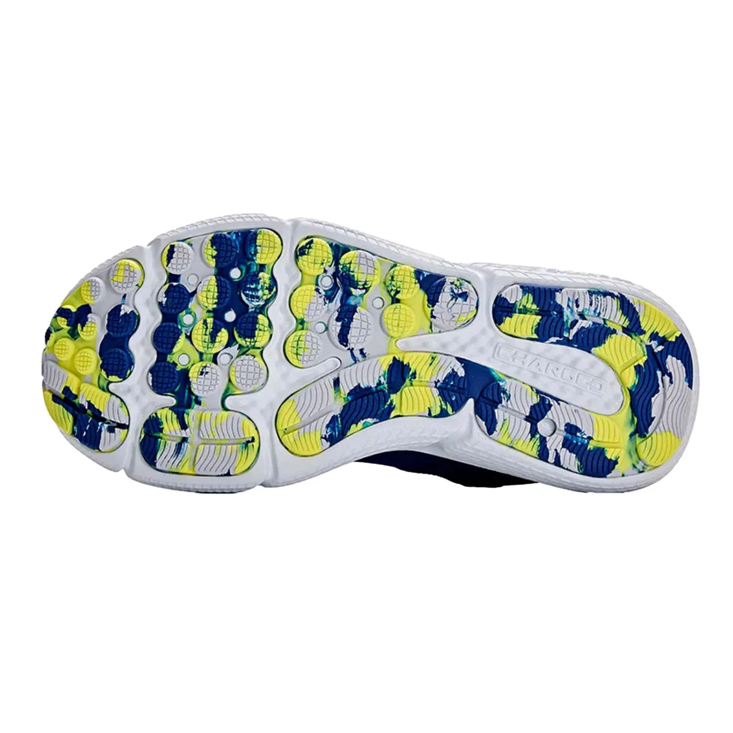 Under Armour BGS Assert 10 Blue / Yellow 3026182-400 Grade-School — фото 3