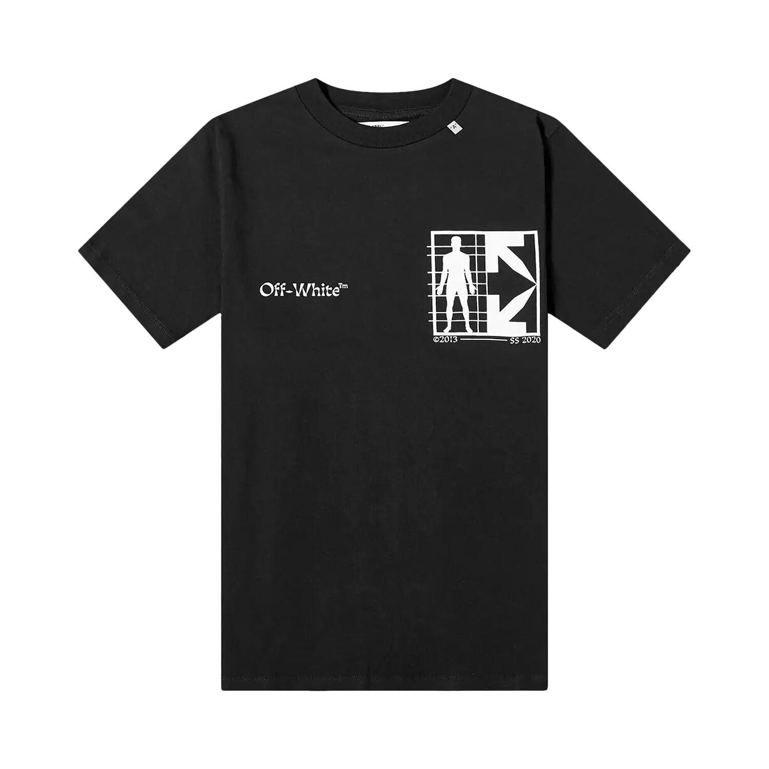 

Off-White Мужская футболка Half Arrow Черная, Черный, Off-White Мужская футболка Half Arrow Черная