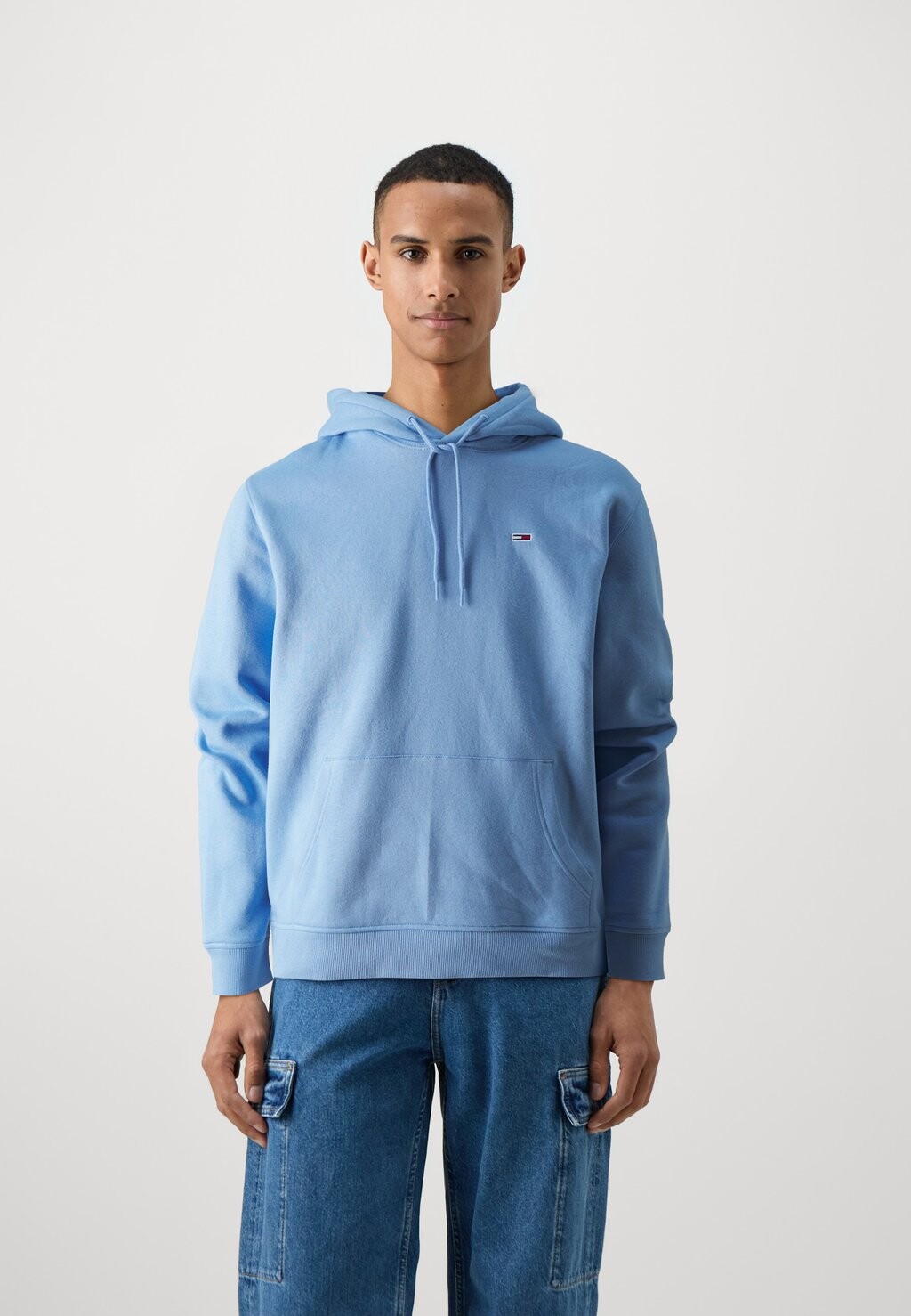 

Свитер с капюшоном FLAG HOODIE Tommy Hilfiger, светло-голубой