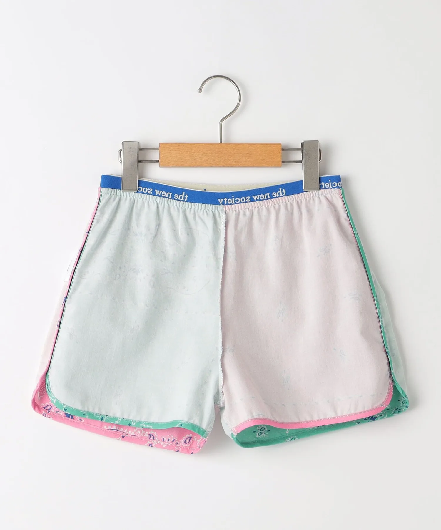 Детские шорты из органического хлопка Mileto Girl Short The New Society розовые — фото 3