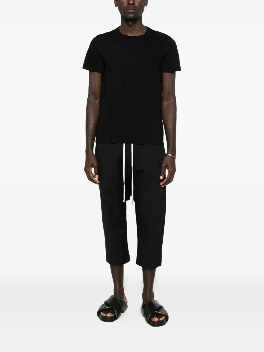 Футболка Level с короткими рукавами Rick Owens, черный — фото 2