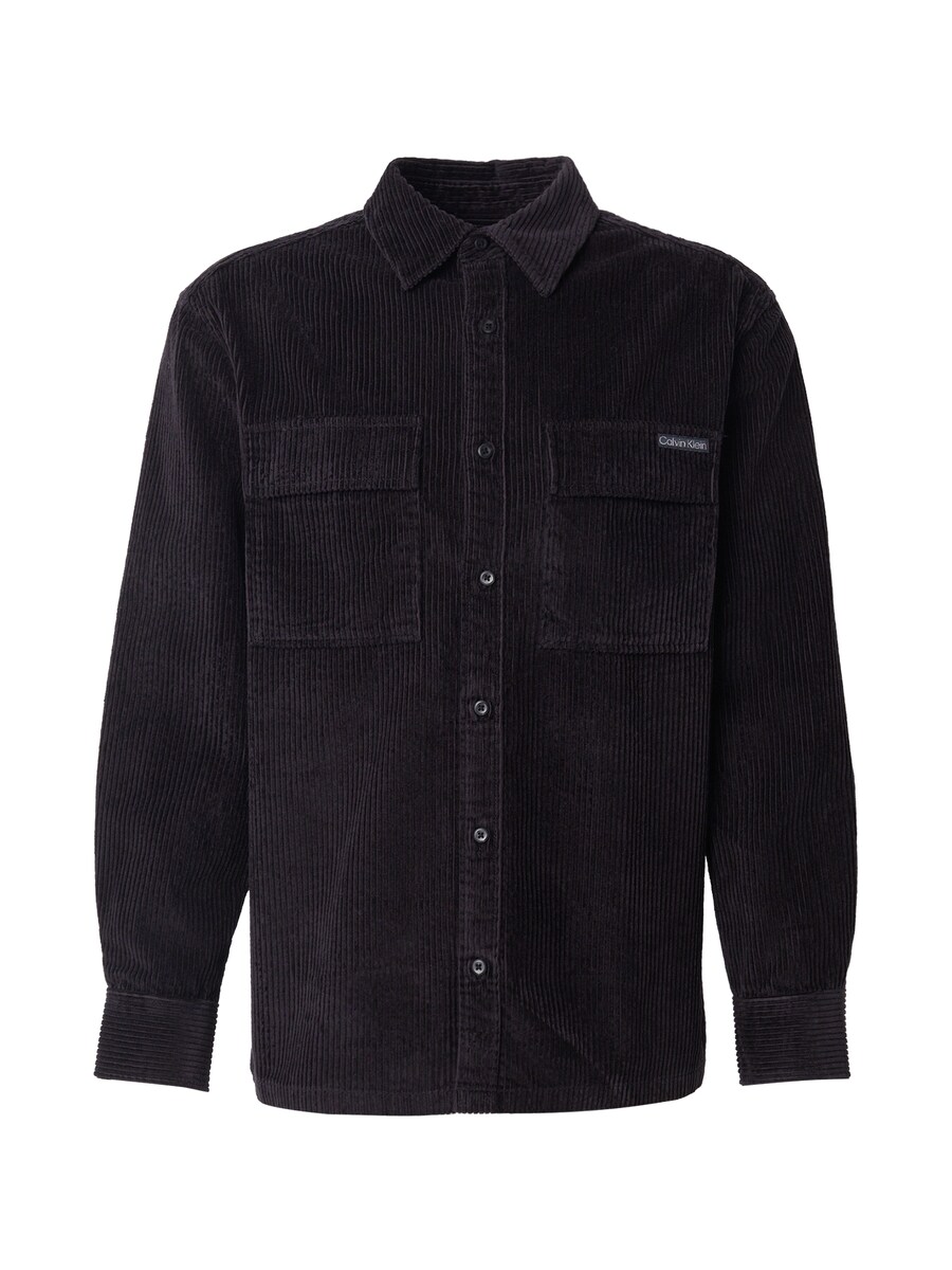 

Рубашка на пуговицах классического кроя Calvin Klein Jeans, черный