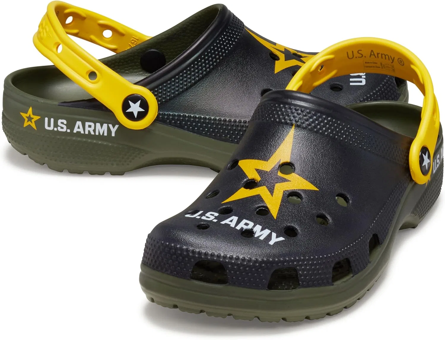 Классические деревянные сабо Crocs для женщин, мужчин и женщин, Green Army Green