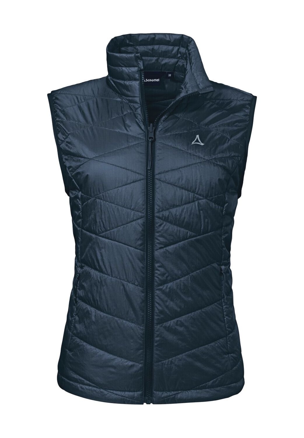

Жилет стеганый, воротник стойка, женский Schöffel, цвет Navy Blazer