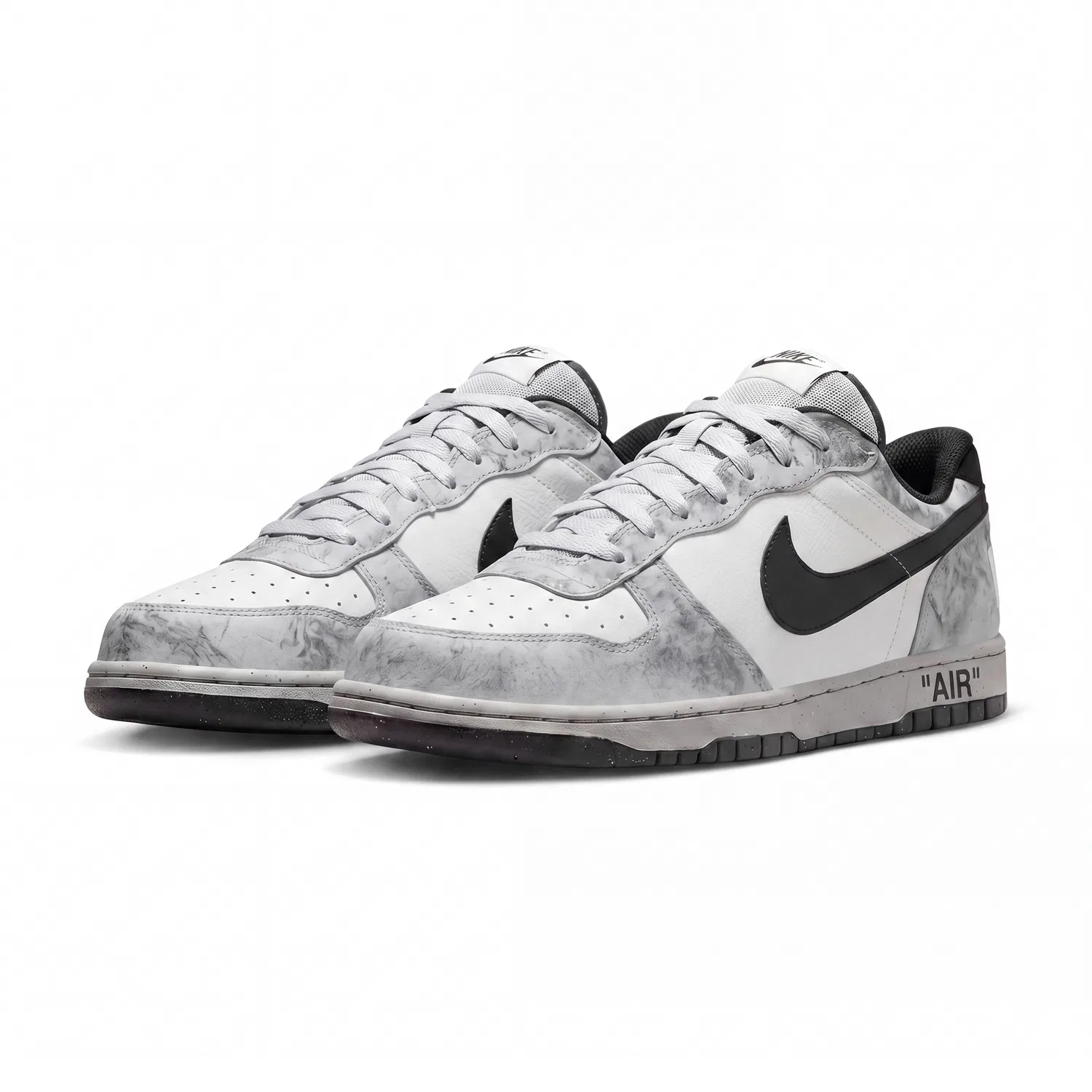 Кеды Nike Big Low серые — фото 4