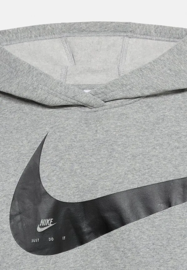Клубная толстовка унисекс Nike Sportswear, Grey Heather/Black — фото 4