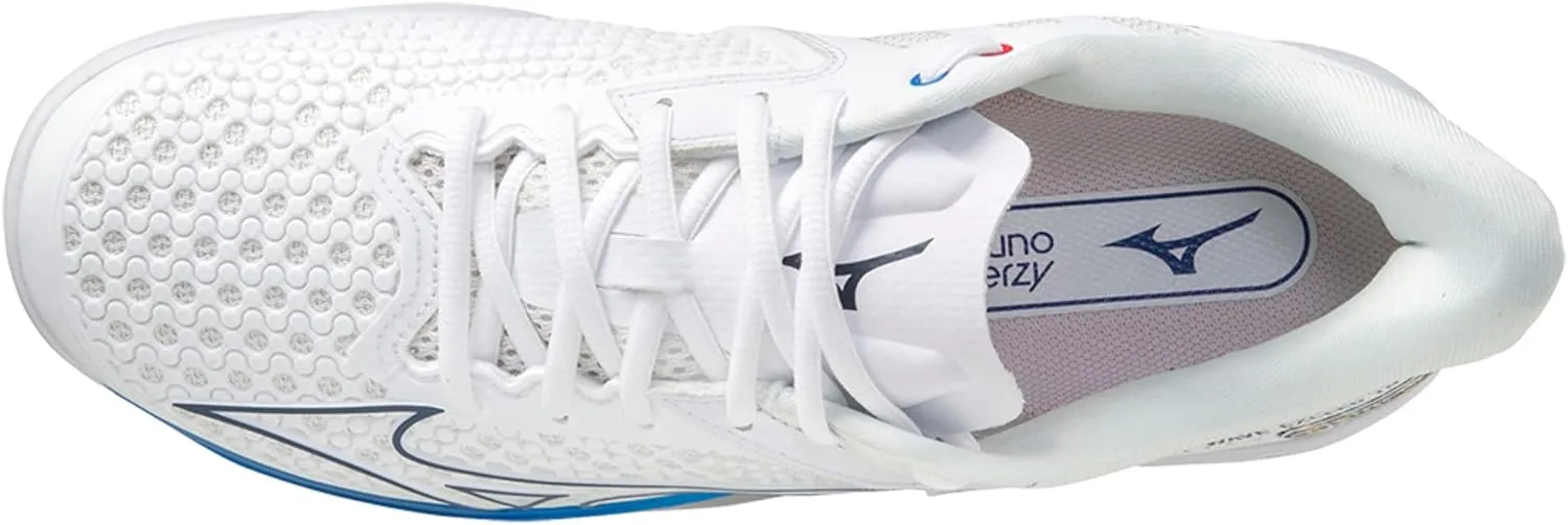 Мужские теннисные кроссовки Wave Exceed Tour 5 CC Mizuno, белый — фото 4